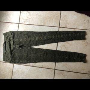 Nomads Hemp Wear tights sage green